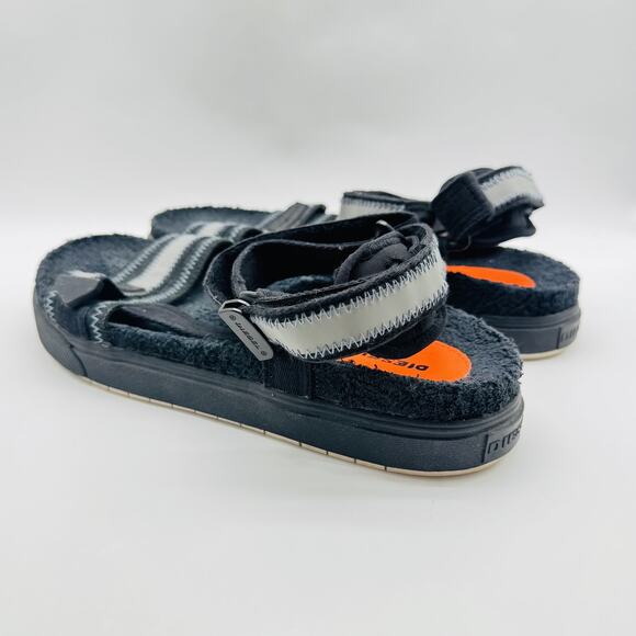 Diesel Shoes Mens 45 US 12 Black Strap Sandals SA Grand Casual Comfort - Picture 6 of 12
